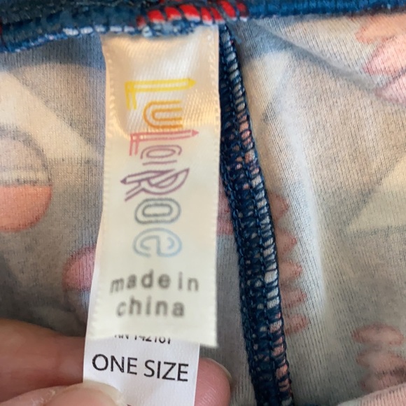 LuLaRoe legging bundle with 4 pieces size OS - Picture 4 of 12